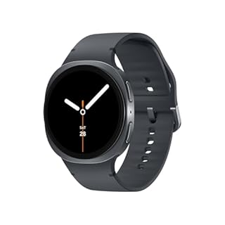 Samsung Galaxy Watch8 Smartwatch mit Galaxy AI, Fitness-Uhr und Fitness-Tracker, Sport Band, Wellness- und Schlaf-Coaching, 40 mm, LTE, Graphite, 3 Jahre Herstellergarantie