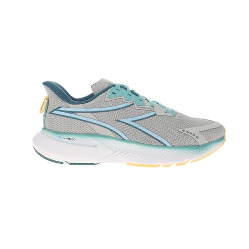 Diadora Womens Mythos Blushield Volo 4 Running Sneakers Shoes - Blue, Grey
