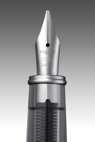 Image of Pilot Prera Iro-Ai Calligraphy-Nib Transparent Blue Body Fountain Pen (FPRN-350R-TLCM)