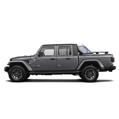 Image of Black Horse Vigor Cross Bar Black Compatible with 2020-2023 Jeep Gladiator-VRCB64-G