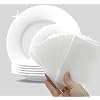 Dishwasher Detergent Sheets, Unscented Dishwashing Detergent, Dishwasher Pods Alternative, Double Cleaning Formula, Condensed, Concentrated, Large Size, 60 Loads Count, 30 Sheets, White