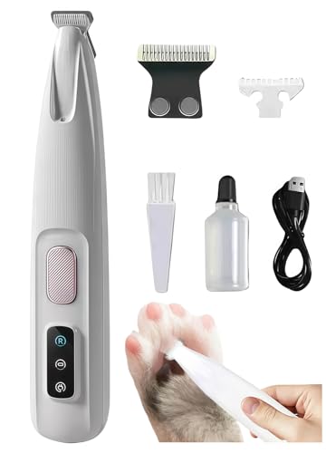 dr pfoten PawTrim Pro Leiser & Präziser Trimmer für Hunde und Katzen ideal für Zuhause und Reise