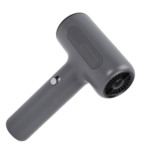 Sanpyl Portable Cordless Hair Dryer Compact 500W Paint Air Blower for Students Rechargeable Design (Cooling Mode only)(Grey)