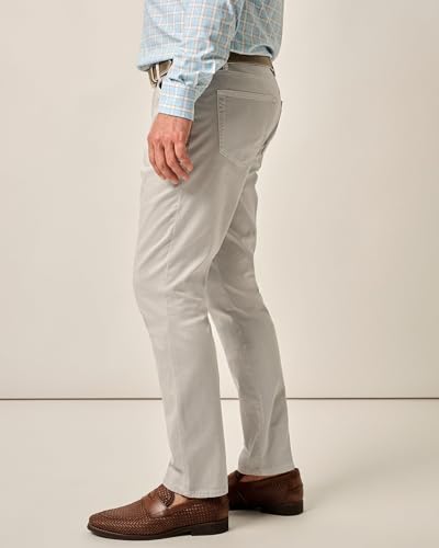 johnnie-O Carmel Sateen 5-Pocket Pants Chrome / 38/322