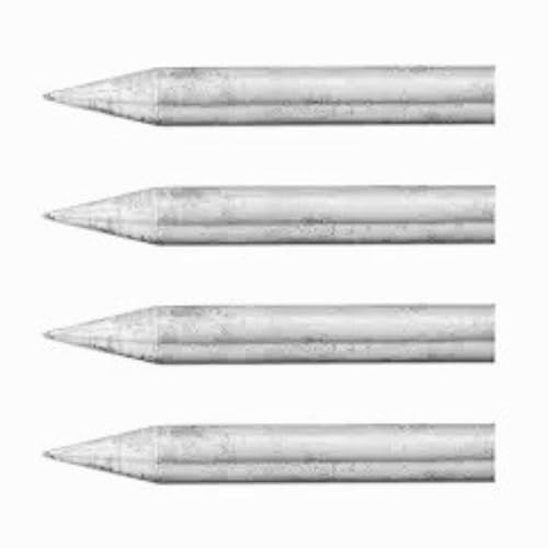Image of Iron Kilak (4 Inch Approx) Weight of 1 Kilak- 140gm Approx | Conical Rod | Vastu Nail for Vastu Dosh Correction | Vastu Remedy | Vastu Kilak Remedy | Iron Kilak (Set of 4)