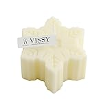 Vela de Copo de Nieve, Accesorios de Fiesta(Blanco) (Blanco)