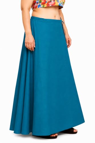 Image of CITIX Pure Cotton Petticoat for Women's Saree | Adjustable Drawstring Waist