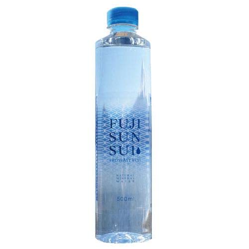 Amazon | ミネラルウォーター 富士の源水 富士山水 FUJI SUN SUI 500ml  