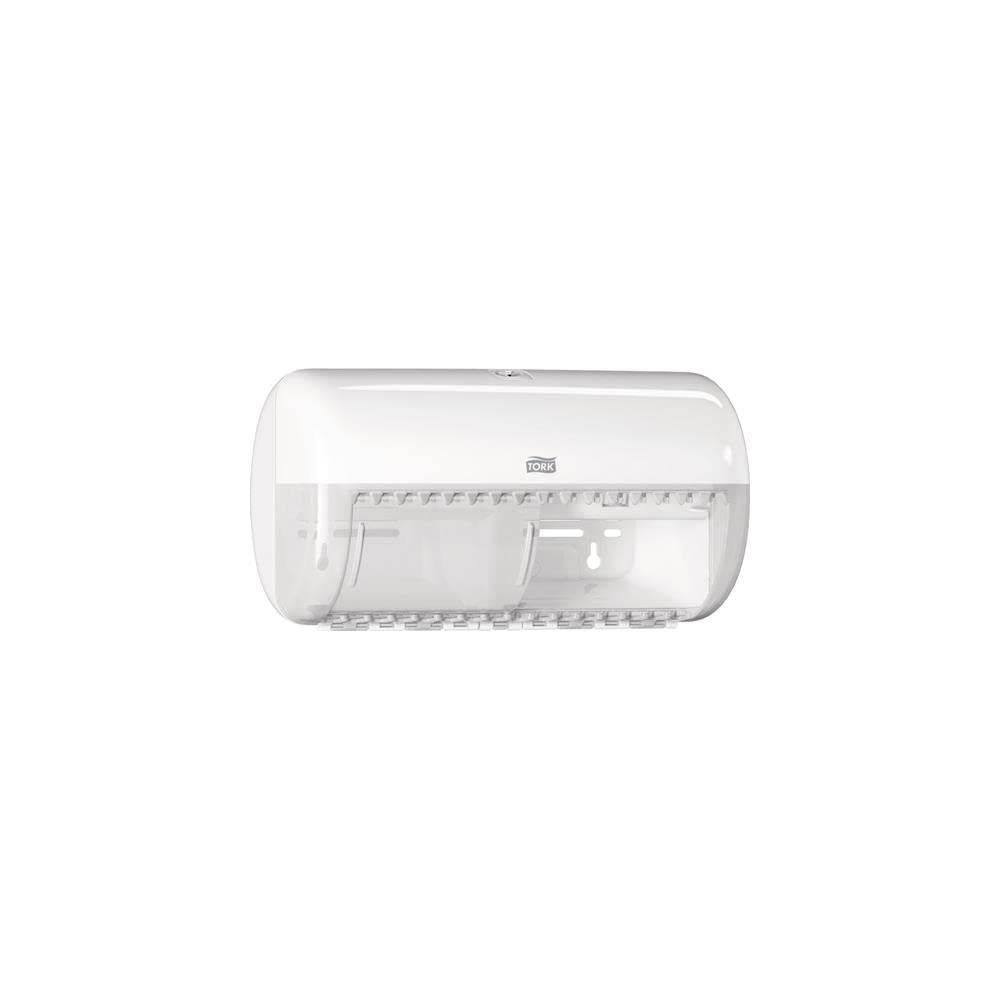 Dispensador Tork Elevation 557000 para papel higiénico industrial blanco de doble rollo