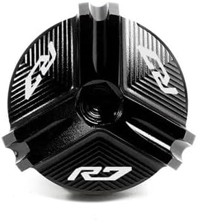 Motorcycle Oil Filler Caps, For YZF R7 YZFR7 Yzf R7 2021-2023 Motorcycle Accessories CNC Oil Filler Cap Front & Rear Brake Fluid Reservoir Cover