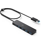 Hub USB 3.0 de 4 Portas Anker, Transferência de Dados 5 Gbps, Design Ultrafino, Compatível com Ma...