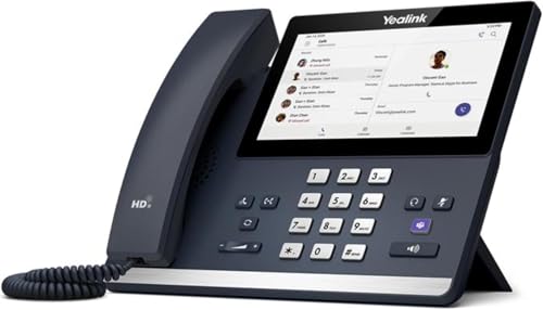 Yealink MP56 E2 IP Phone - Corded - Corded/Cordless - Bluetooth, Wi-Fi - Wall Mountable, Stand Mountable - Classic Gray
