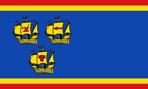 Drapeau Kreis Nordfriesland grand format pour mât extérieur - 2