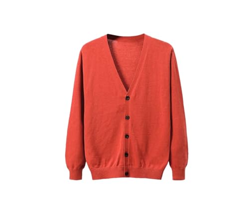 Mens Knit Sweater V-Neck Cardigan Casual Slim Fit Knitwear Sweater Men's Cotton Cardigan Sweaters Slim Fit Cardigans