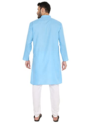 Image of Maharaja Magic Cotton Kurta Pyjama Set for Men