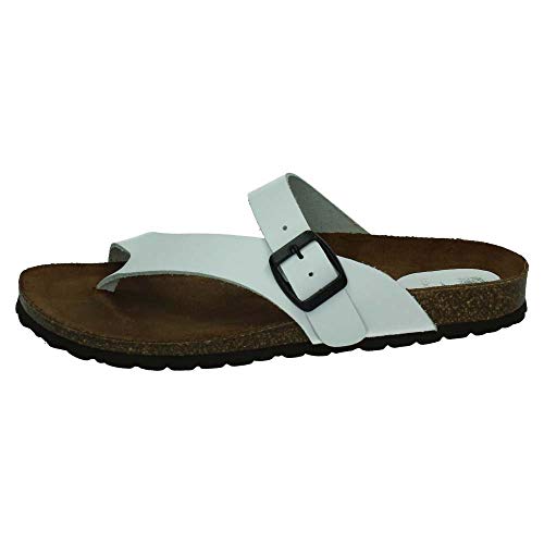 Sandales esclaves femme Inter-Bios 7119 en cuir véritable confort