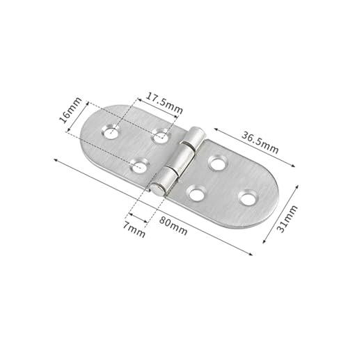 Charnière de table pliante pour réparer une porte d'armoire affaissée - 4