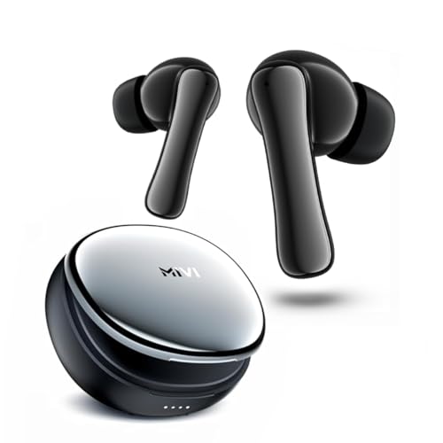 Image of Mivi SuperPods Harmony TWS Earbuds [New Launch] with 35dB Quad-mic ANC, Spatial Audio & 3D Soundstage, 65 Hours Playtime, Bluetooth v5.4, Made in India True Wireless Ear Buds