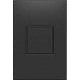 Legrand adorne 20Amp 1-Gang Pop-Out Outlet in Graphite with Matching Wall Plate, ARPTR201GG2WP