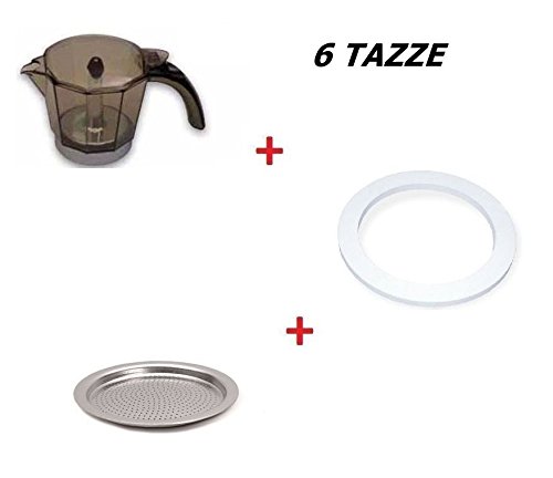 Kit caraffa 6 tazze alicia de longhi + guarnizione...