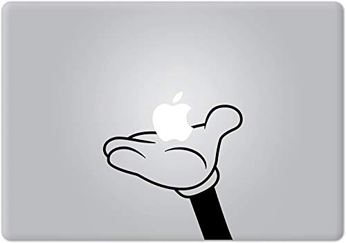 Skyline Designs Miickey Mouse Holding Apple MacBook Decal Vinyl Sticker Mac Air Pro Retina Laptop Sticker