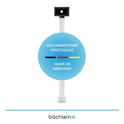 Bächlein Siphon für die Küchenspüle (Überlauf-Set - Spülenablauf), 400mm Komplettset zum Anschluss des Überlaufs