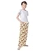 Yuiboo Loose Pjs Trouser Camper Van Jogger Pajama Pants Long Indoor with Pockets 13-14Y