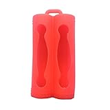 2 スロットバッテリー収納ポーチ保護シリコンスリーブカバーコンテナ 18650 バッテリー 18650 バッテリーコンテナボックス