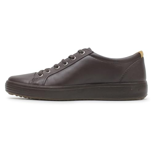 ECCO Mens Soft 7 430004 Leather Trainers2