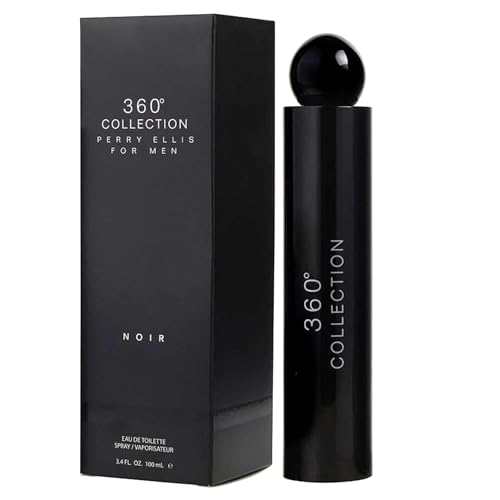 Perry Ellis 360 Collection Noir for Men Spray, 3.4 Ounce