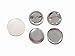 1.25 inch Diameter Round Pin Buttons - for Badge A Minit, TECRE and Other Machines - 100 Pack Generic Compatible - 32 mm