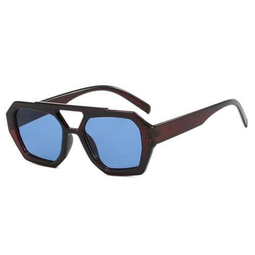 Lunettes de soleil de conduite outdoor hexagonales été