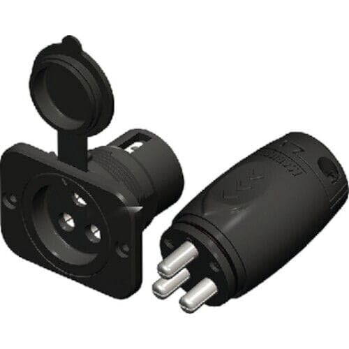 12VCPS3 Waterproof Trolling Motor 70A, Plug and Receptacle 12VCPS3