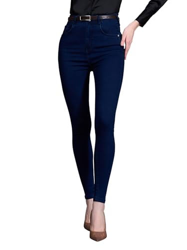 Image of Miss Chase Women's Skinny High Rise Cropped Stretchable Denim Jeans