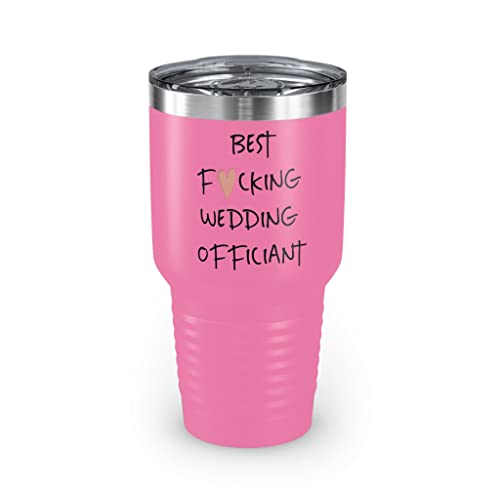 Teegarb Letter Blanket Becher aus Edelstahl, 850 ml, humorvolle Hochzeit, Reverends Statements Mockeries, Humors, Vorschlag, Beamte, 850 ml, Pink