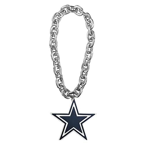Aminco NFL Dallas Cowboys Team Fan Chain Silver