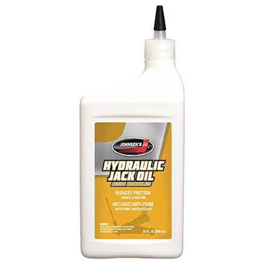 Johnsen's 5594 Hydraulic Jack Oil - 32 oz.
