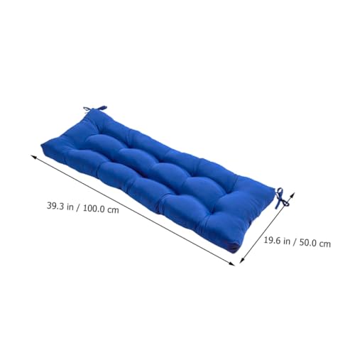 Coussin de banc de jardin imperméable épais en polyester pour extérieur - 4