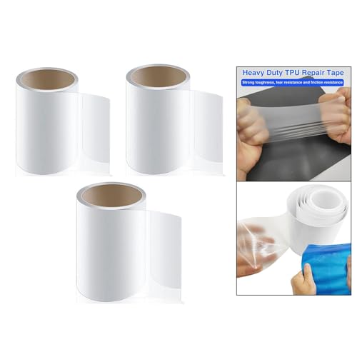 Image of CALANDIS Tent Repair Tape Clear Inflatable Repair Patch for Umbrella Inflatable Boats 7cmx100cm | Pool Equipment & Parts | Pools & Spas | Yard, Garden & Outdoor Living