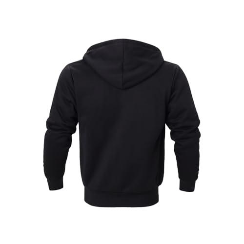 Image of TanBridge Plaid Flannel Hoodie Sherpa Fleece Lined Shirt Jacket Cotton Hoodies Zip Up Winter Warm Coat
