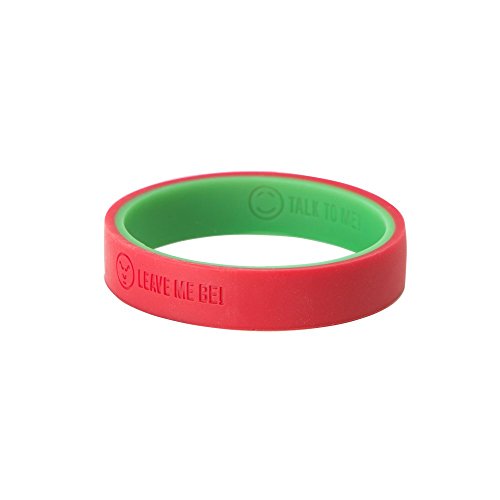 Emotion Bracelet pour adulte Rouge et Vert-Chewigem sensoriel produit à mâcher Cover