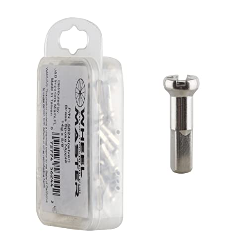 WheelMaster Spoke Nipple WM Brass 14Gx5/8in BGof144 SL