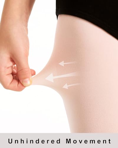 Stelle Girl's Footless Tights Ultra Soft Dance Tights for Ballet, Gymnastics, School (Toddler/Little Kid/Big Kid)3