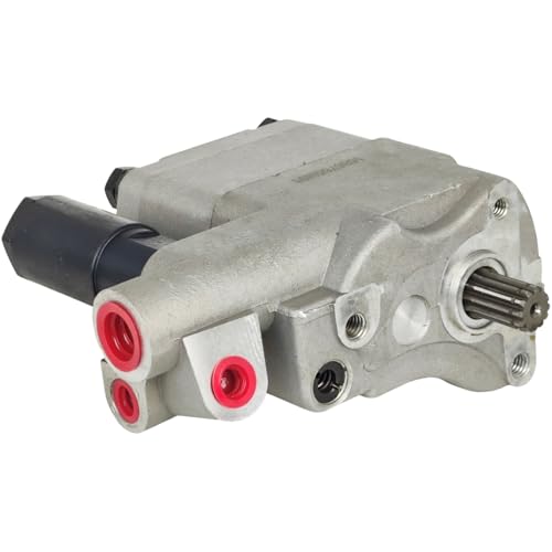 Image of XYZIL Hydraulic Pump 1686766M91 1686765M91 Compatible with Massey Ferguson 135 150 165 175 180 1080 1085 230 235 245 253 255 265 270 275 282 283 285 360 362