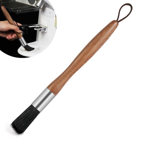 Vicloon Barista Pinsel Kaffeepinsel Reinigungsbürsten Kaffeebürste Kaffee Pinsel Reinigungspinsel für Siebträgermaschine Espressomaschine Kaffeevollautomat Küchenpinsel
