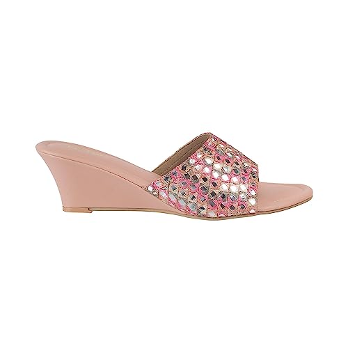 Image of Metro Women Wedge Heel Fashion /Ethnic Sandal