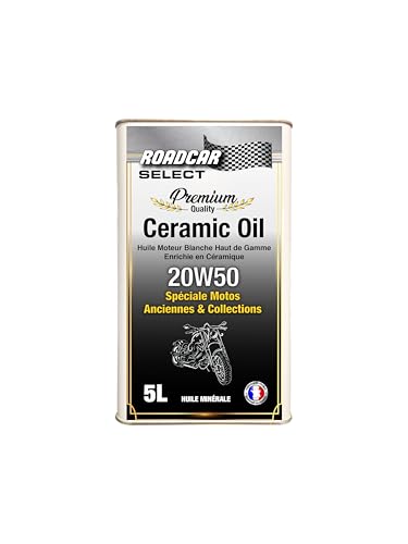Huile Moteur Moto Céramique 20W50 SF/CD Roadcar Select 5L 4T