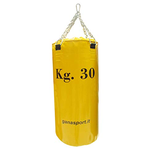 Gana Sport Sacco Boxe Pieno 30 kg per l'allenamento Professionale