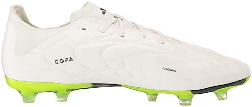 adidas Unisex Copa Pure.2 Firm Ground Sneaker, White/Black/Lucid Lemon, 12 US Men | Image 5
