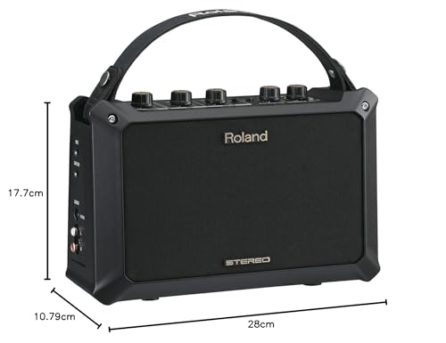 Roland MOBILE AC Batterie-Gitarrenverstärker Mobile Cube, 280 x 108 x 177 mm